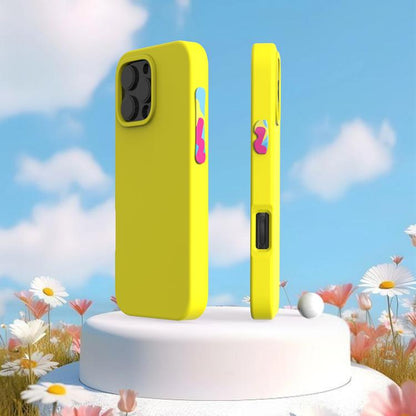 For iPhone 16 YOYOISLES Air Tec Series EVA Phone Case(Yellow)