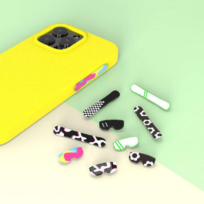 For iPhone 16 YOYOISLES Air Tec Series EVA Phone Case(Yellow)