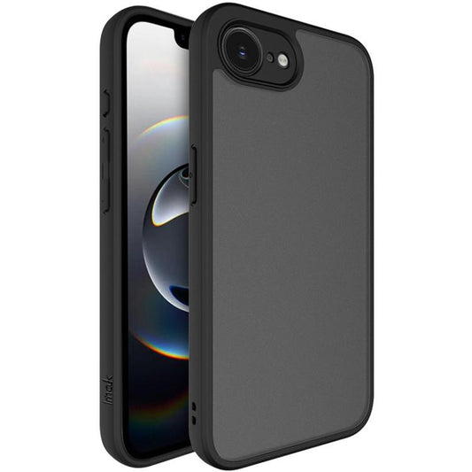 For iPhone 16e / 17e imak UX-9B Series Four Corners Tiny Airbag Shockproof Phone Case(Black)