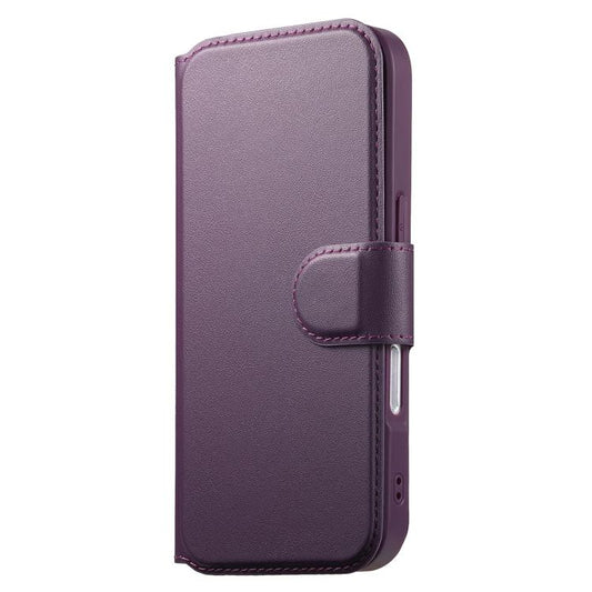 Pour la coque iPhone 16 ProCoque de téléphone en cuir MagSafe avec dragonne Neo Finger Grip (Violet)