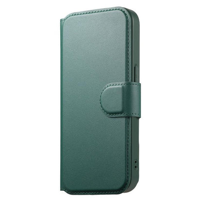 Pour iPhone 13 Pro Étui en Cuir avec Dragonne et Support MagSafe (Vert)