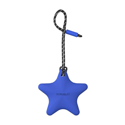 For AirTag 2nd Gen / AirTag 1st Gen YOYOISLES Air Stars Series EVA Keychain Locator Protective Case(Blue)