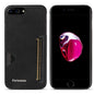 For iPhone 7 Plus / 8 Plus Forwenw F5 Series Integrated Card Bag Phone Case(Black)