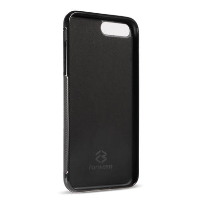 For iPhone 7 Plus / 8 Plus Forwenw F5 Series Integrated Card Bag Phone Case(Black)