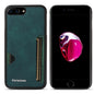 Pour iPhone 7 Plus / 8 Plus Étui de téléphone avec pochette à cartes intégrée Forwenw série F5 (Vert)