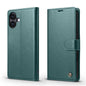 For iPhone 16 Plus Forwenw F6 Series RFID Leather Phone Case(Green)
