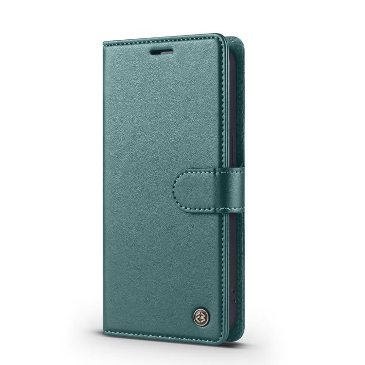 For iPhone 15 Plus Forwenw F6 Series RFID Leather Phone Case(Green)