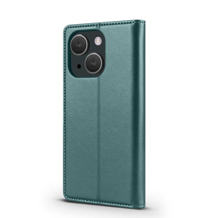 For iPhone 15 Plus Forwenw F6 Series RFID Leather Phone Case(Green)