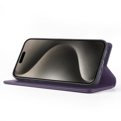 For iPhone 14 Pro Forwenw F6 Series RFID Leather Phone Case(Purple)