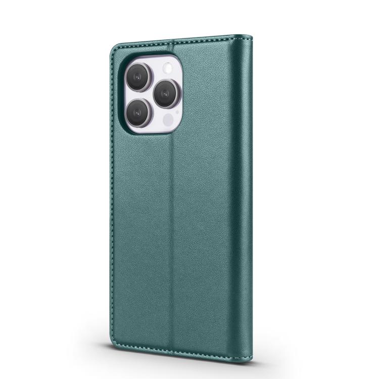 For iPhone 13 Pro Max Forwenw F6 Series RFID Leather Phone Case(Green)