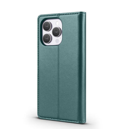 For iPhone 13 Pro Max Forwenw F6 Series RFID Leather Phone Case(Green)