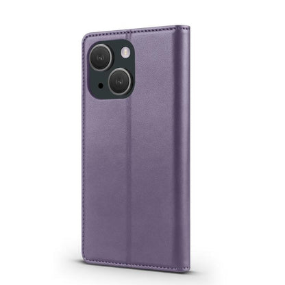 For iPhone 13 Forwenw F6 Series RFID Leather Phone Case(Purple)