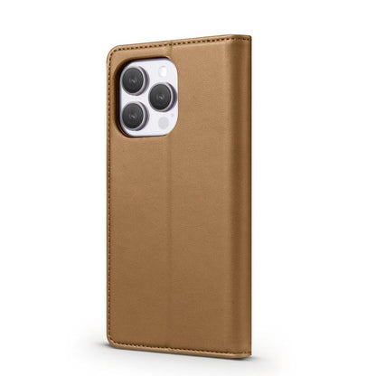 For iPhone 12 Pro Max Forwenw F6 Series RFID Leather Phone Case(Brown)