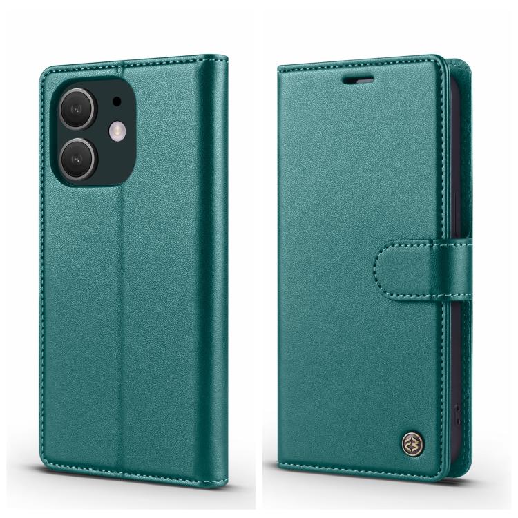For iPhone 12 mini Forwenw F6 Series RFID Leather Phone Case(Green)