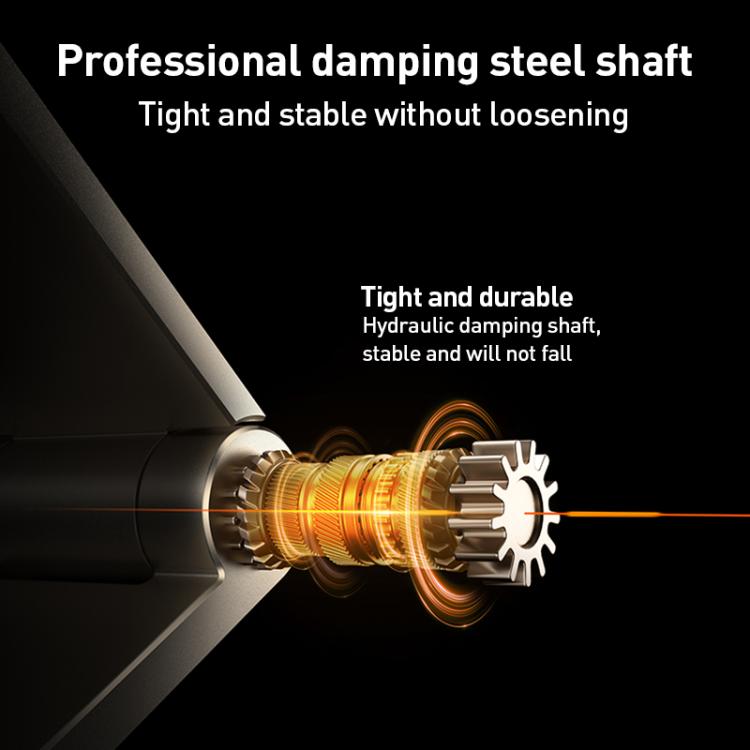 MOMAX CM30 Pac Mount Universal Transparent Magnetic Rotating Car Holder(Titanium Gold)