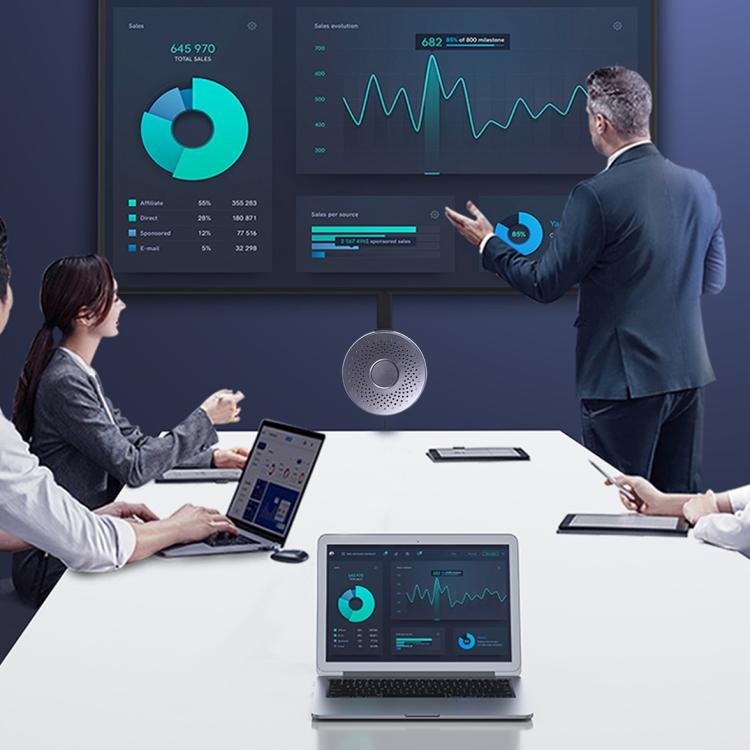 Measy A30 1080P HD HDMI Phone Wireless Screen Projector For PC / Phone(Grey)