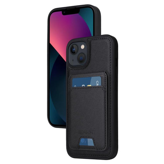 Pour iPhone 14 / 13 BETOPNICE Étui portefeuille magnétique détachable à rabat vertical (Noir)