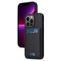 For iPhone 13 Pro BETOPNICE Vertical Flip Detachable MagSafe Wallet Phone Case(Black)