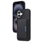 Pour iPhone 16 Plus Étui portefeuille magnétique détachable à rabat horizontal BETOPNICE (Noir)