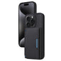 For iPhone 15 Pro BETOPNICE Horizontal Flip Detachable MagSafe Wallet Phone Case(Black)