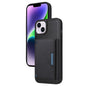 For iPhone 14 Plus BETOPNICE Horizontal Flip Detachable MagSafe Wallet Phone Case(Black)