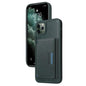 For iPhone 11 Pro Max BETOPNICE Horizontal Flip Detachable MagSafe Wallet Phone Case(Green)