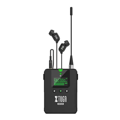 XTUGA SEM200 Wireless Stereo Stage Performance Professional In-ear Monitor System One BodyPack
