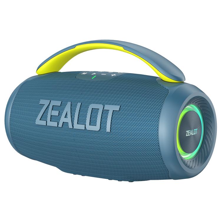 Zealot P11 50W Portable Outdoor RGB Bluetooth Speaker(Blue Cyan)
