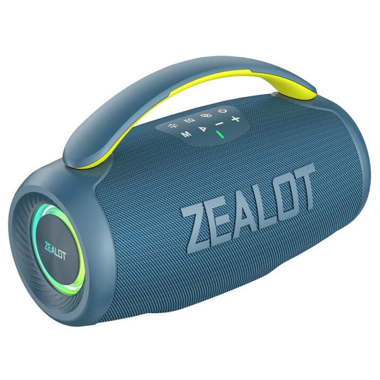 Zealot P11 50W Portable Outdoor RGB Bluetooth Speaker(Blue Cyan)