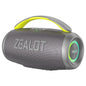Zealot P11 50W Portable Outdoor RGB Bluetooth Speaker(Grey)
