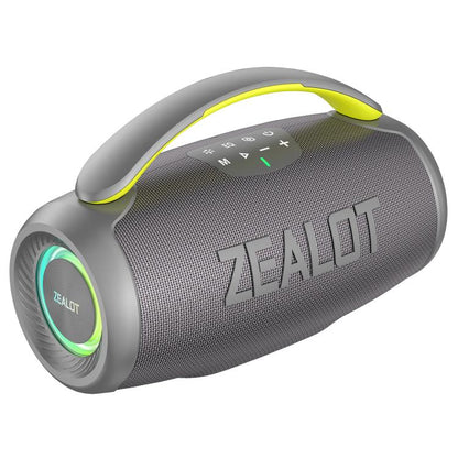Zealot P11 50W Portable Outdoor RGB Bluetooth Speaker(Grey)