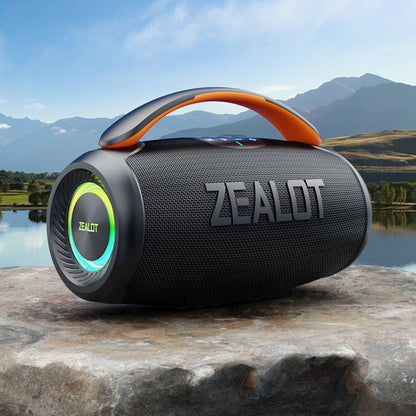 Zealot P11 50W Portable Outdoor RGB Bluetooth Speaker(Grey)