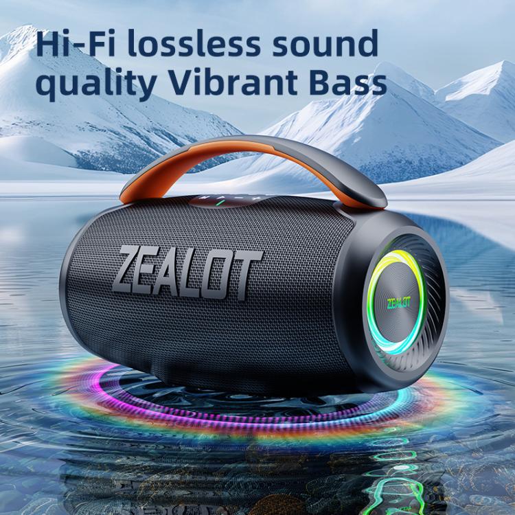 Zealot P11 50W Portable Outdoor RGB Bluetooth Speaker(Camouflage)
