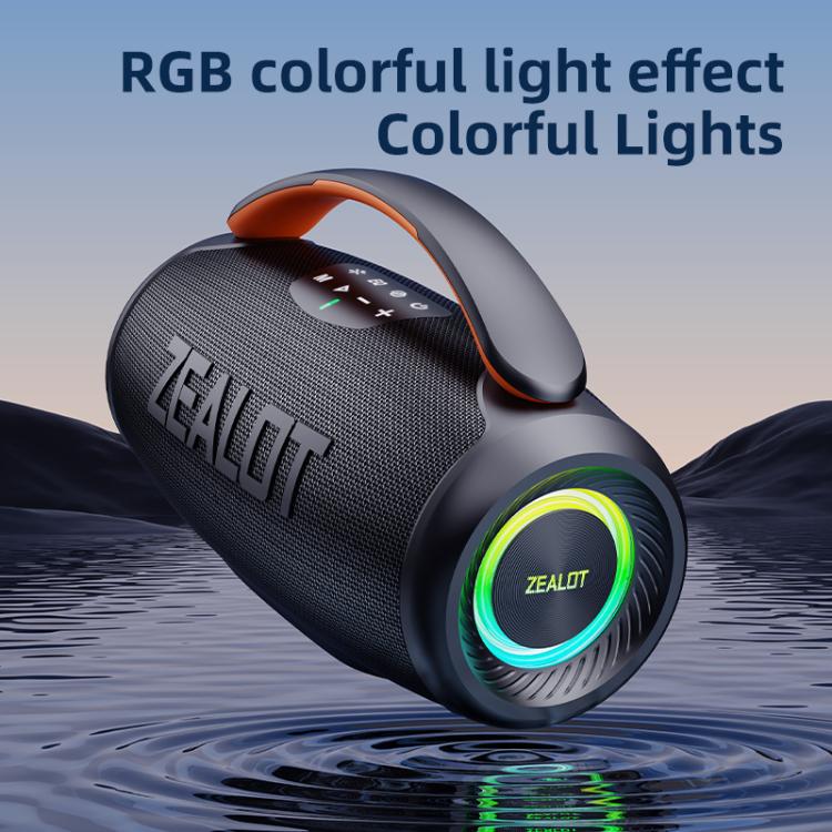 Zealot P11 50W Portable Outdoor RGB Bluetooth Speaker(Camouflage)