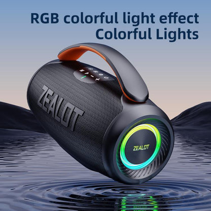 Zealot P11 50W Portable Outdoor RGB Bluetooth Speaker(Camouflage)