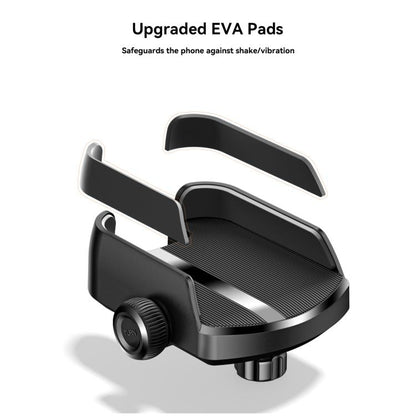 JOYROOM JR-ZS431 360 Rotation Dual Safety lock Bike Phone Mount(Black)