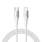JOYROOM S-A28 Flash Series 480Mbps Fast Charging Data Cable, Type-C to 8 Pin Cable, Length: 1m(White)