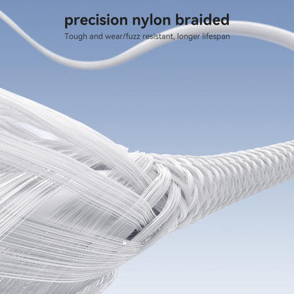 JOYROOM S-A28 Flash Series 480Mbps Fast Charging Data Cable, Type-C to 8 Pin Cable, Length: 1m(White)