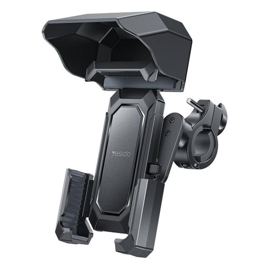 Support Téléphone Vélo Yesido C331 à Verrouillage Mécanique et Réglage à 360 Degrés (Noir)