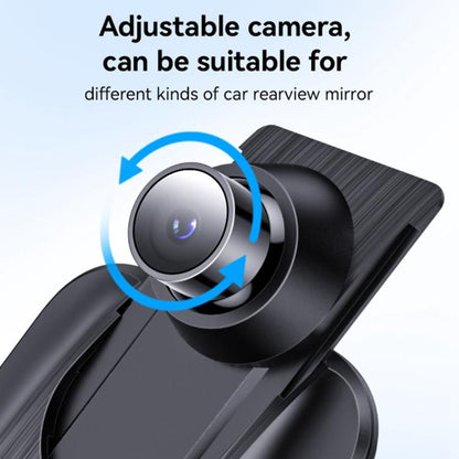 Yesido KM24 9.66 inch HD Image Reversing Assist CarPlay Streaming Rearview Mirror Dash Cam(Black)