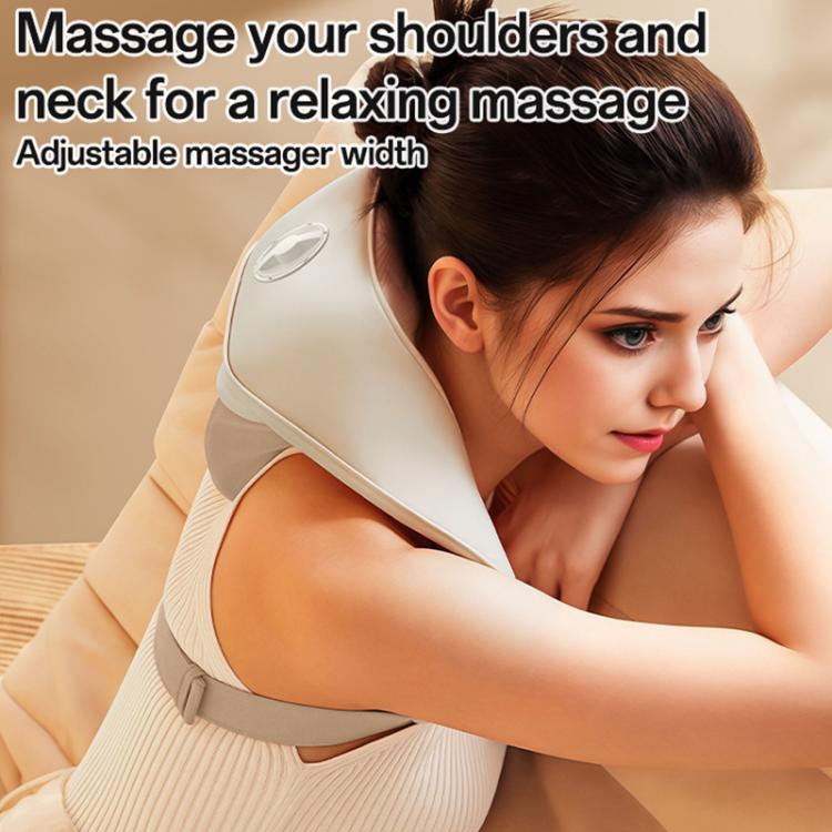 Yesido MG11 3 Modes Adjustable Width Neck and Shoulder Massager(White)