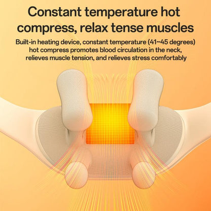 Yesido MG11 3 Modes Adjustable Width Neck and Shoulder Massager(White)