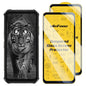 For Ulefone Armor X16 / X16 Pro 2pcs / Pack Ulefone 9H HD Anti Fingerprint Tempered Glass Screen Protector