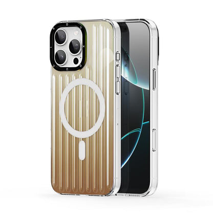 For iPhone 16 Pro Max DUX DUCIS ZEST Series Colorful Gradient MagSafe Magnetic Phone Case(Gradient Desert Gold)