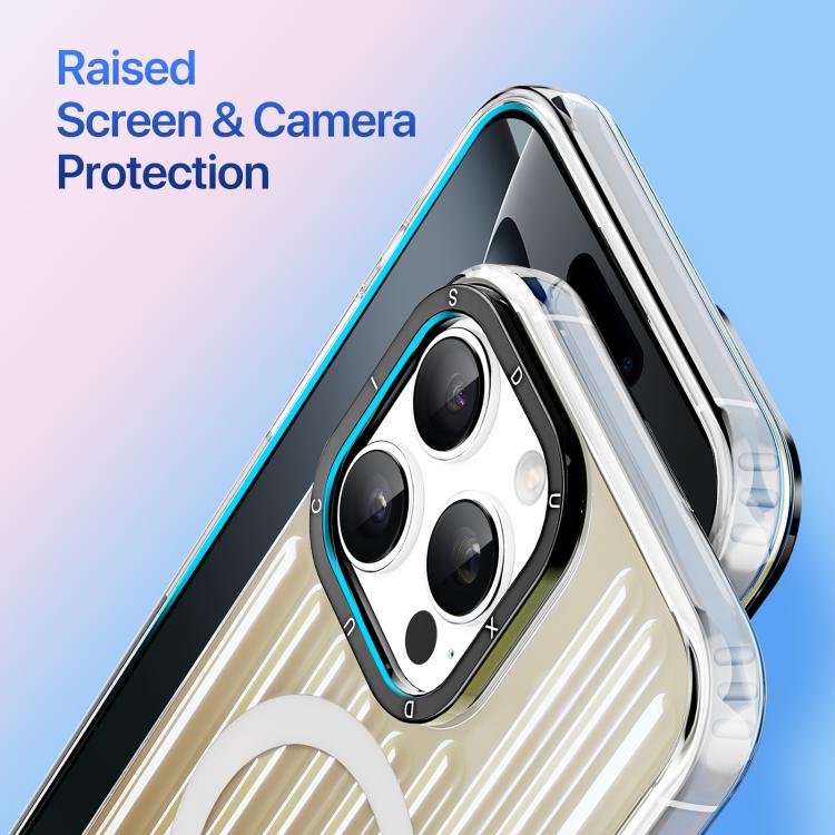 For iPhone 16 Pro Max DUX DUCIS ZEST Series Colorful Gradient MagSafe Magnetic Phone Case(Gradient Desert Gold)