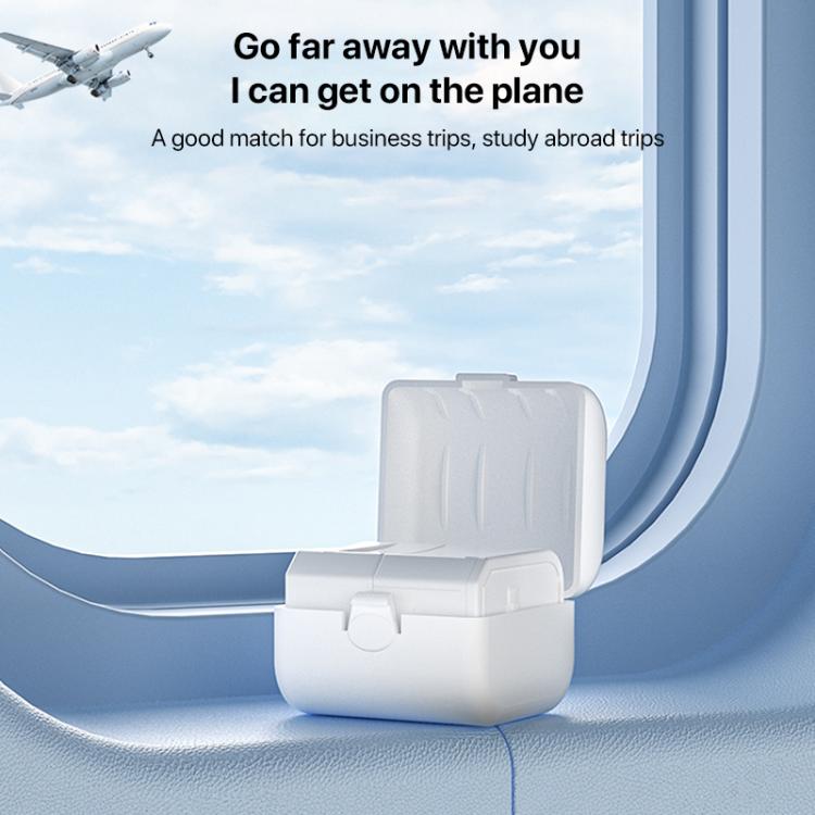 Yesido MC25 750W Universal Multifunction Travel Plug Adapter Kit with Storage Case(White)