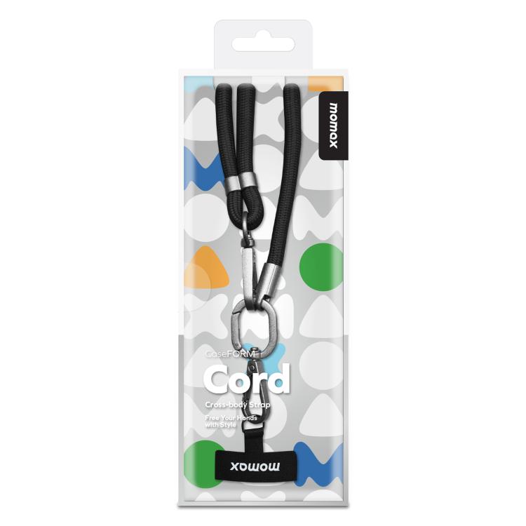 Cordon tressé pour téléphone filaire MOMAX SR39 (Noir)