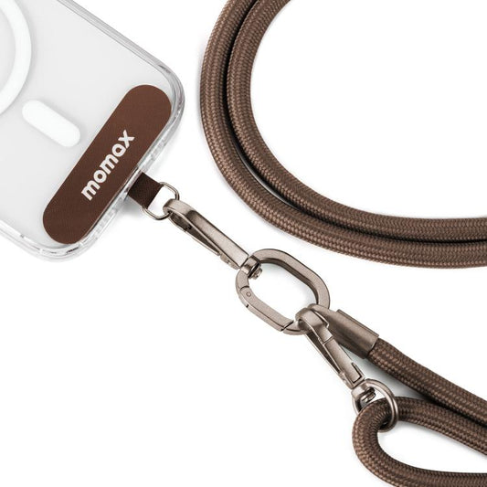 MOMAX SR39 Cordon tressé pour téléphone fixe (or du désert)
