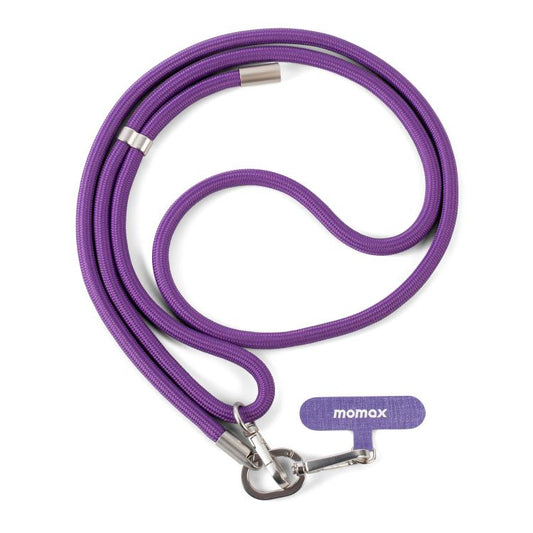 MOMAX SR39 Cordon tressé pour téléphone (Violet)