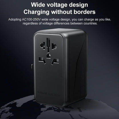 MOMAX UA16 1-World PD140W GaN Global Travel Fast Charging Socket